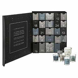 Calendrier de l'Avent Bougies - 37 cm Noir