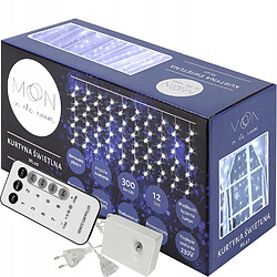 LTC Rideau Lumineux 300 LED - 3x3m Blanc Froid