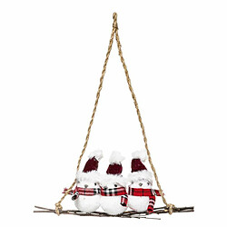 Décoration de Noël Oiseaux Hors Piste - Blanc