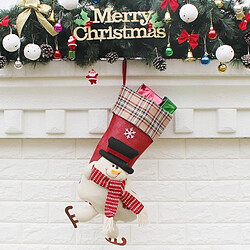 Wewoo Bas de Noël Décoration Bonhomme de Neige