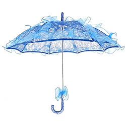 Wewoo Wedding Lace Umbrella - Blue