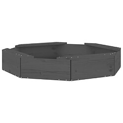 vidaXL Bac à Sable Octogone en Pin