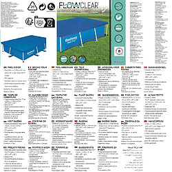 Acheter Bestway Couverture piscine Flowclear - 259x170 cm