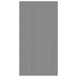 vidaXL Bâche piscine 820x420 cm - Gris clair