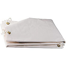 RIBIMEX Bâche PVC - 2x3 m - Blanc