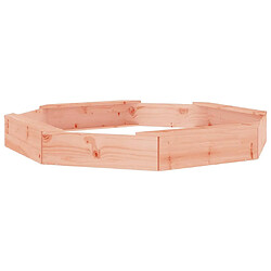 vidaXL Bac à sable octogone Douglas