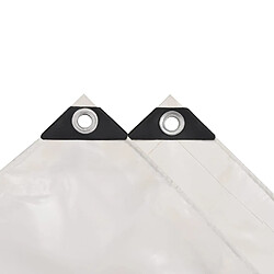 Acheter vidaXL Bâche 650 g/m² 3.5 x 5 m Blanc