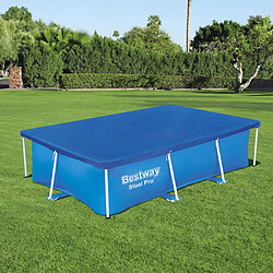 Bestway Couverture piscine Flowclear - 259x170 cm Couverture piscine hors sol - Polyéthylène - Empêche les débris - Inclut trous drainage