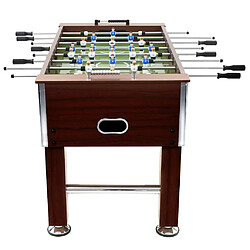 Avis vidaXL Table de Football Marron