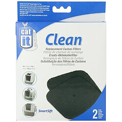 Cat-it Recharge Filtres Charbon pour Maison de Toilette