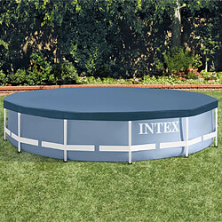 Intex Couverture de Piscine - Ø 366 cm - Bleu