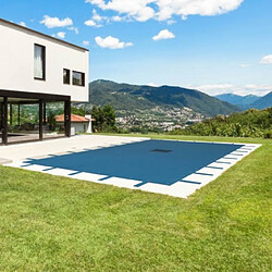OSE Bâche piscine rectangulaire 6x10 m - Bleu marine