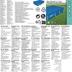 Acheter Bestway Couverture piscine Flowclear