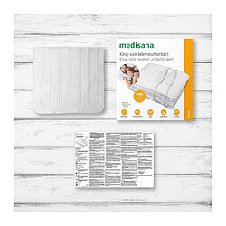 Medisana Sous-couverture Chauffante - 1,6x1,5 m - Blanc pas cher