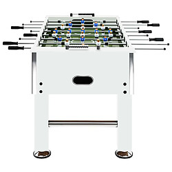 Avis VidaXL Baby-foot Blanc