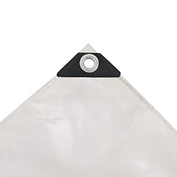 Avis vidaXL Bâche 650 g/m² 3.5 x 5 m Blanc