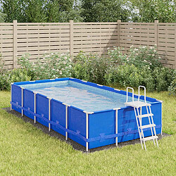 vidaXL Bâche de Piscine 500x250 cm Gris Clair