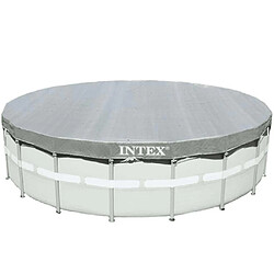 Intex Couverture de piscine ronde Deluxe 488 cm