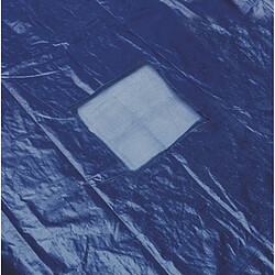 Bâche de protection pour piscines rondes 420cm bleue - prbp140r42 - RIBITECH pas cher