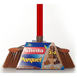 VILEDA Balai avec brosse 2 en 1 pour parquet
