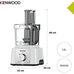 Kenwood MultiPro Express - Blanc pas cher