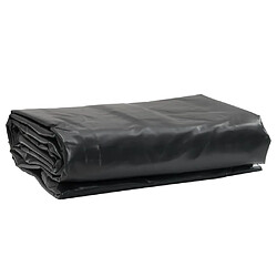 vidaXL Bâche PVC 4x8 m - Anthracite