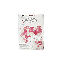 Paris Prix Ballons Déco Arche 23 cm - Rose