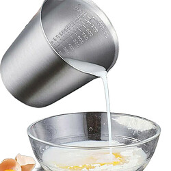 Gobelet doseur de cuisine - Argent