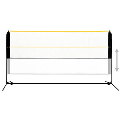Avis VidaXL Filet de Badminton Réglable Métal
