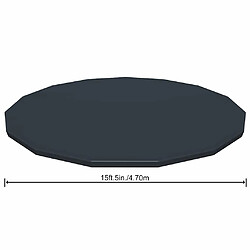 Bestway Couverture Piscine Flowclear 457 cm pas cher