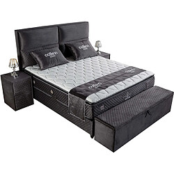 Vivenla Banc bout de lit Amsterdam - Gris pas cher