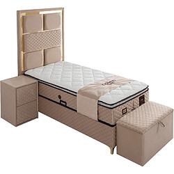 Acheter Vivenla Banc bout de lit Paris - Beige