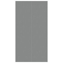 Avis vidaXL Bâche de piscine gris clair 420x220 cm
