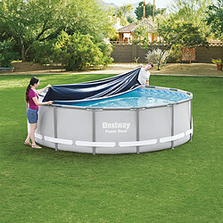 Avis Bestway Bâche piscine Ø427 cm - Noir