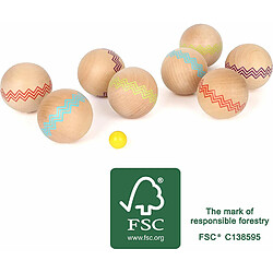 Legler Small Foot Boule Active en Bois Multicolore