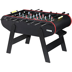 Habitat Et Jardin Baby foot - 140 x 74 x 86 cm - Noir