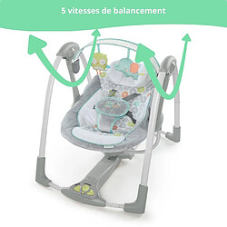 Ingenuity Balançoire Portable Swing 'n' Go Hugs & Hoots