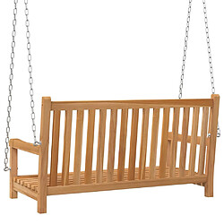 Acheter vidaXL Balancelle Bois de teck massif 114 cm