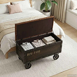 vidaXL Banc de rangement MDF