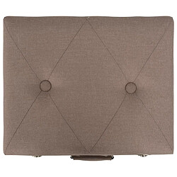 Acheter vidaXL Tabouret de rangement 40 cm Marron