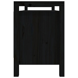 Acheter VidaXL Banc d'Entrée - Noir Bois Pin