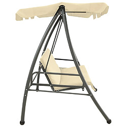Acheter vidaXL Balancelle Extérieur - Blanc Sable