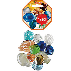 Kim'Play Billes Formes galets assortis x 12