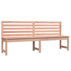 vidaXL Banc de Jardin 201,5 cm - Bois de Douglas