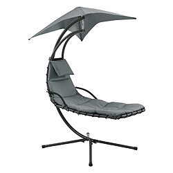 En.Casa en_casa Bain de Soleil Suspendu - Noir/Gris