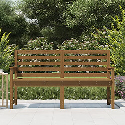 Avis vidaXL Banc de jardin - Pin massif, Marron miel