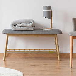 Idmarket MARKET RITA Tissu gris clair