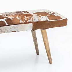 Acheter Mes Banc en cuir de chèvre - Marron