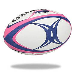 Gilbert Ballon Rugby Touch - Rose/Bleu