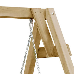 Acheter vidaXL Balancelle de jardin en pin 205 cm